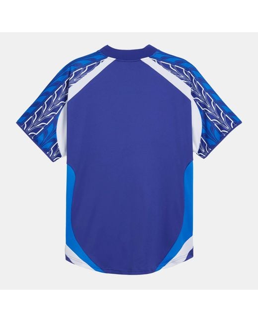 PUMA Blue Relaxed Football Jersey for men