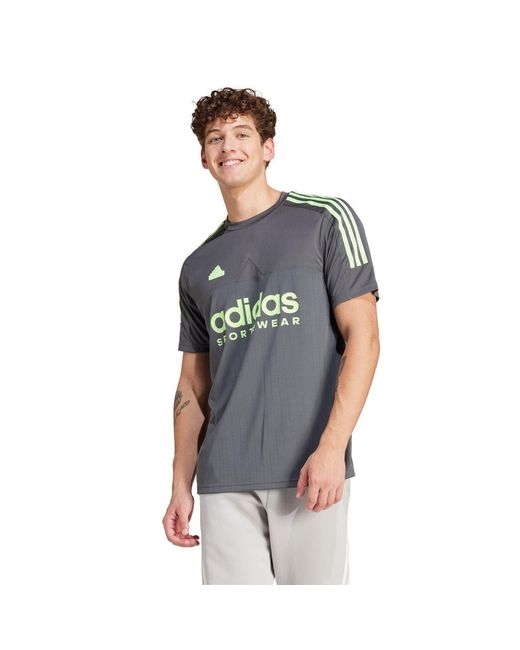 Adidas Gray Tiro T-Shirt for men