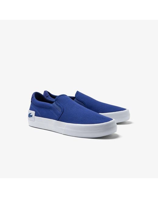 Lacoste Blue L004 Slip On Shoes for men