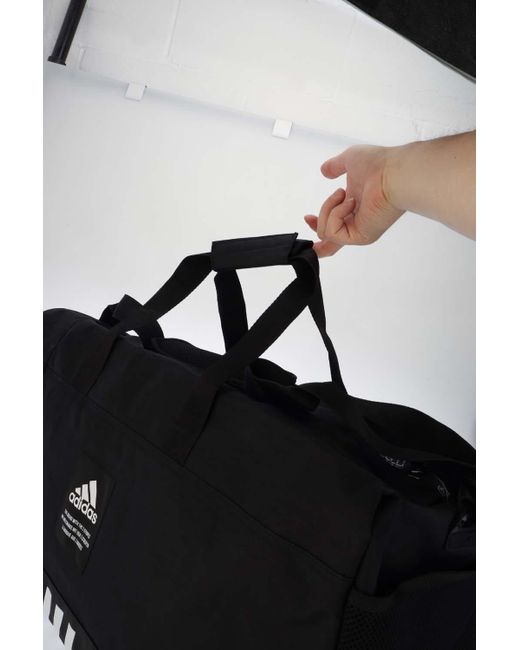 Adidas Black 4Athlts Duffle Bag for men