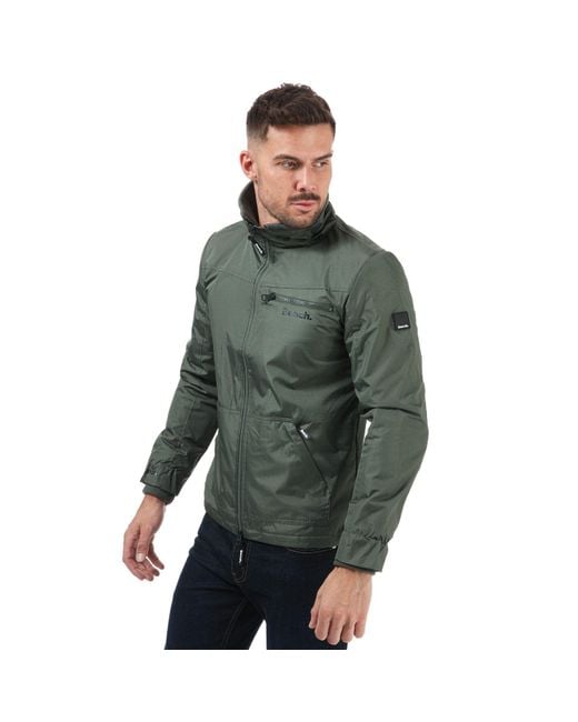Bench Green Empire Double Collar Jacket for men
