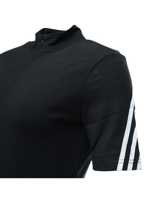 Adidas Black Future Icons 3-stripes Bodysuit