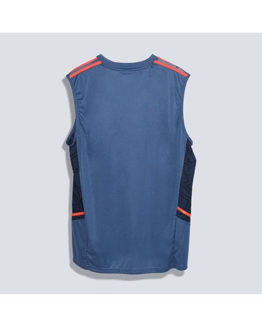 Adidas Blue Manchester United 2022/23 Training Vest for men