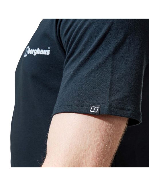 Berghaus Black Dolomites Mtn Short Sleeve T-shirt for men