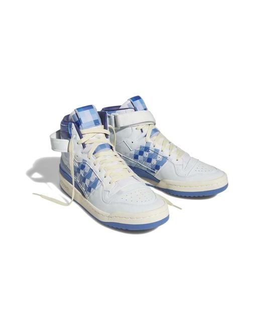 Adidas Originals Blue Forum 84 Hi Closer Look Trainers for men