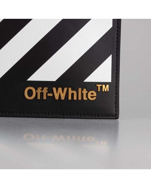 Off-White c/o Virgil Abloh Blue Lettering Hybrid Pouch