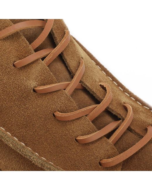 Yogi Footwear Brown Fin Iii Suede Shoes for men