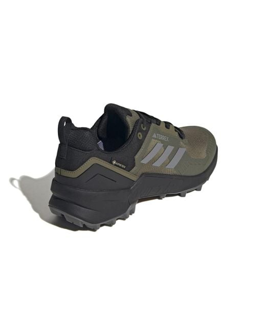 Adidas Black Terrex Swift R3 Gore-tex Hiking Shoes for men