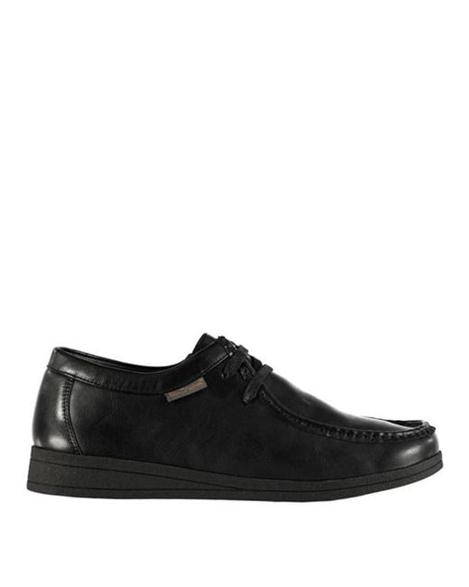 Ben Sherman Black Quad Shoes for men