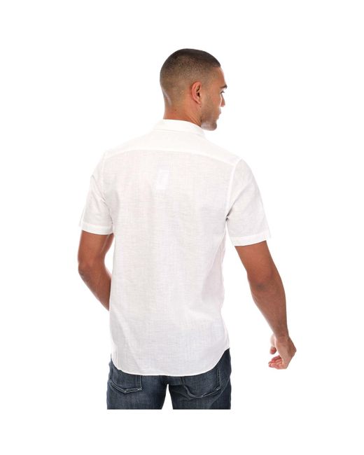 ted baker addle linen shirt