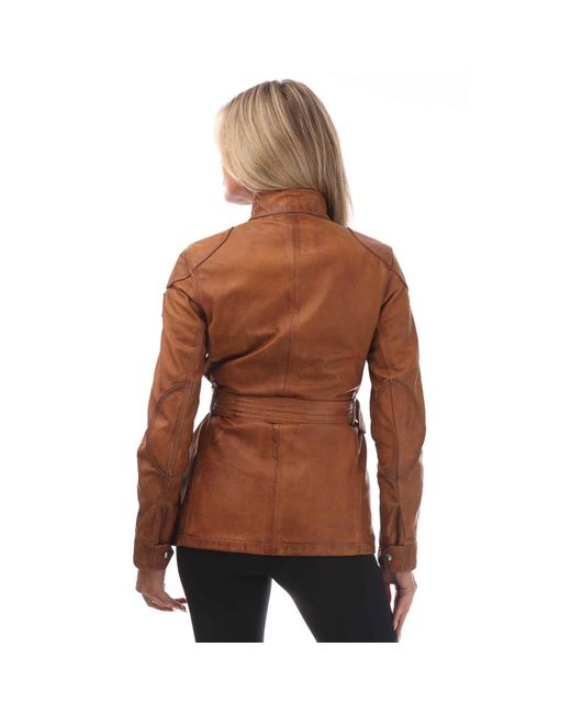 Belstaff Brown Legacy Trialmaster Panther Jacket