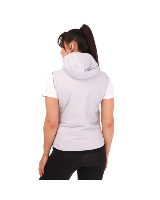Adidas White Terrex Hybrid Insulated Vest