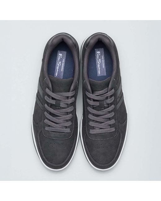 Ben Sherman Gray Curve Trainers for men