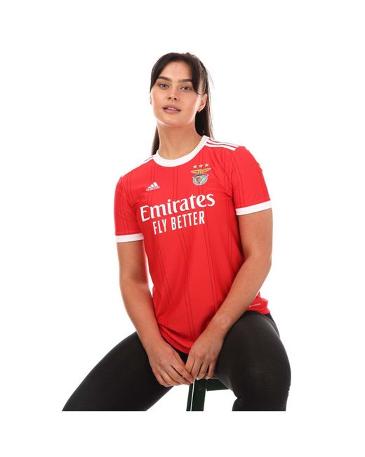 Adidas Red Benfica 2022/23 Home Jersey