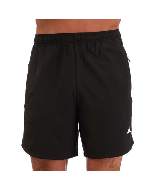Adidas Black Hiit Base Shorts for men