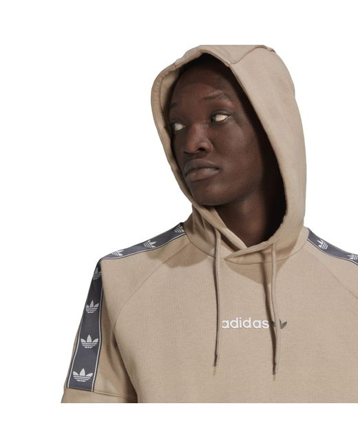 Adidas Originals Natural Tape Fleece Hoody for men