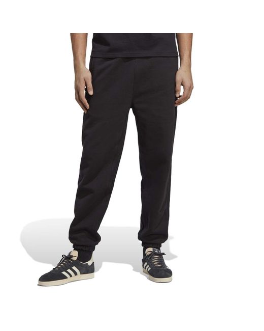 Adidas Originals Black Blue Version Essentials Pants for men