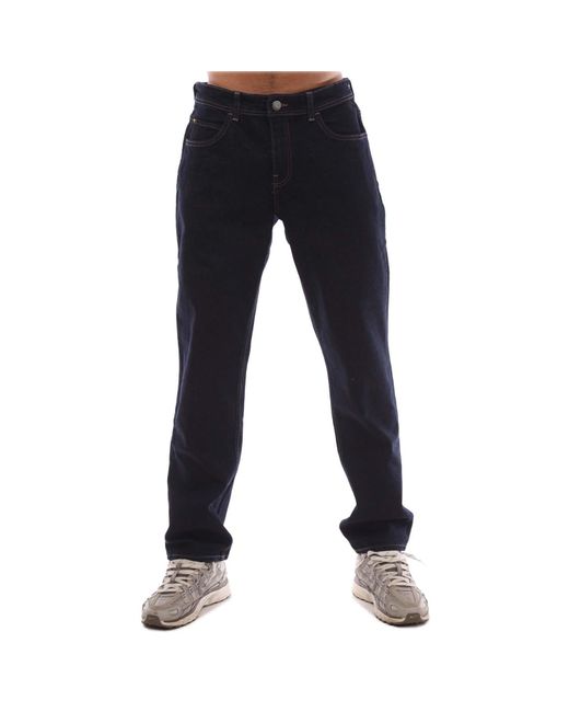 Timberland Blue Sandown 5 Pocket Straight Jeans for men