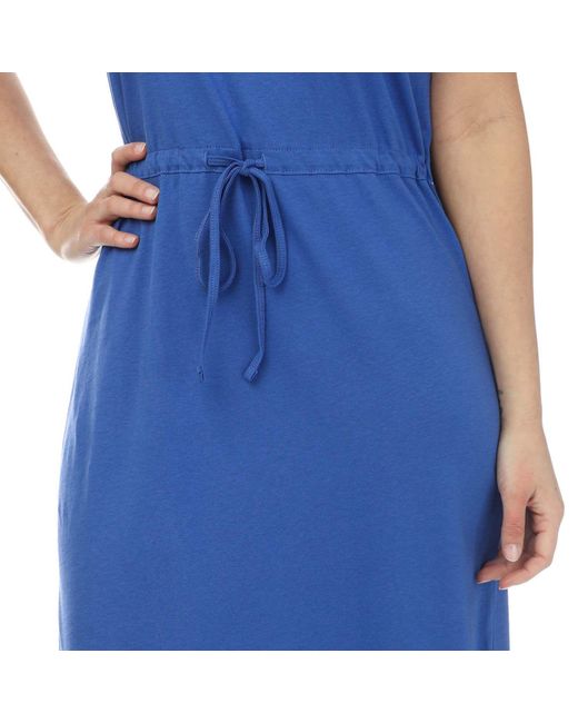 ONLY Blue May Life Jersey Midi Dress