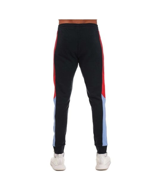 Adidas Red 3 Stripes Track Pants for men
