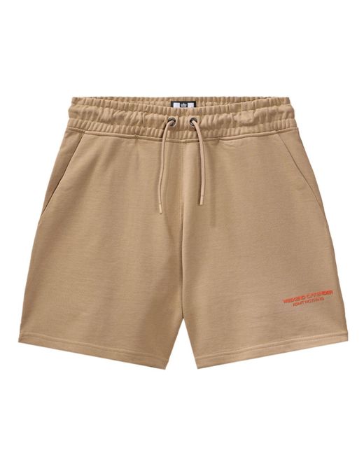 Weekend Offender Brown Mytros Loose Fit Shorts for men