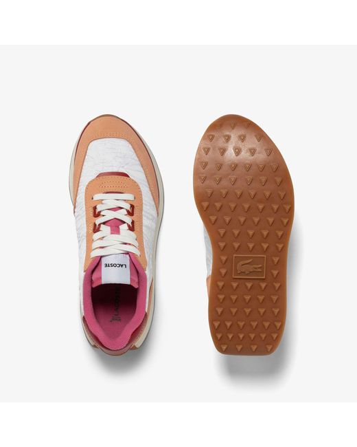 Lacoste Pink L-spin Trainers