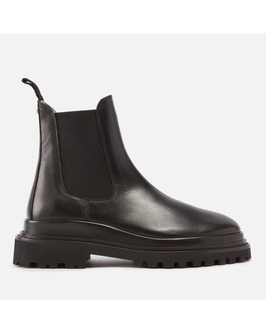 Isabel Marant Black Ceilee Leather Chlesea Boots Size 5