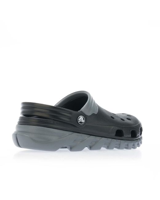 CROCSTM Gray Adults Duet Max Clogs Shoe