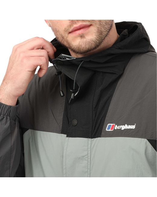 Berghaus Gray Unisex Windbreaker 21 Jacket