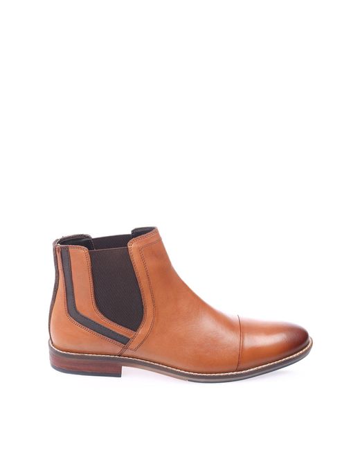 Dune Brown Chappy Casual Chelsea Boots Size 11 for men
