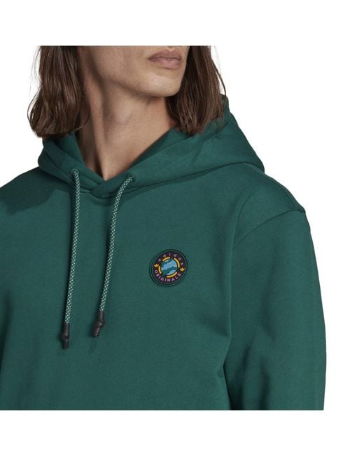 Adidas Originals Green Wander Hour Hoody for men