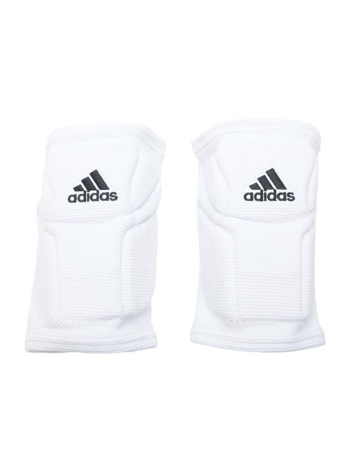 Adidas Gray Adults Elite Volleyball Knee Pads for men