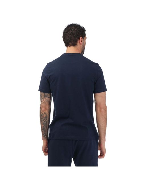 Reebok Blue Graphic Series Linear Logo T-shirt for men