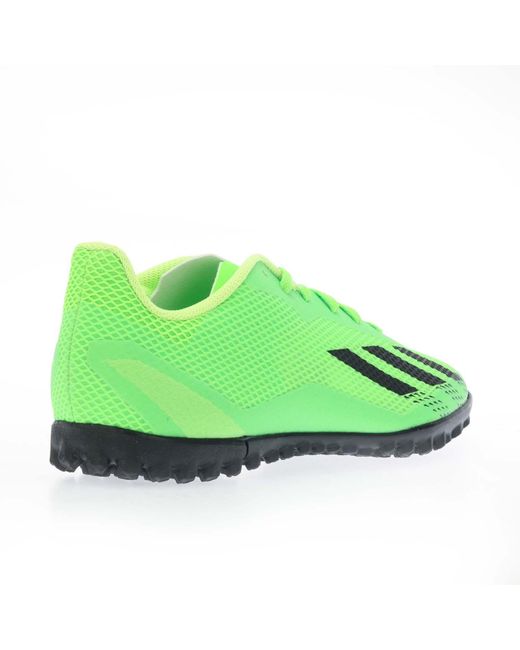 Adidas Green X Speedportal.4 Turf Football Boots for men