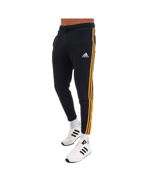 Adidas Black Real Madrid 2022/23 Dna Pants for men