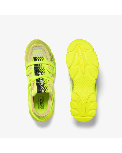 Lacoste Yellow L003 Active Trainers for men