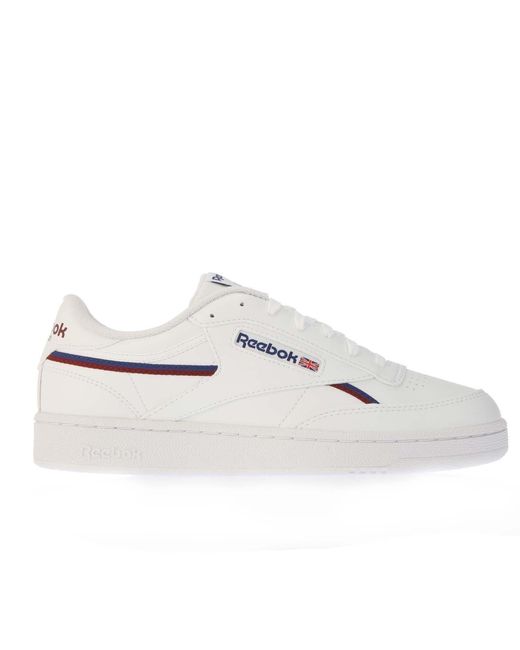 Reebok White Club C 85 Vegan Trainers for men