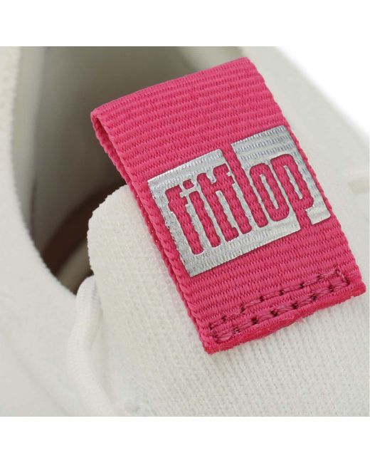 Fitflop Pink Womenss Fit Flop Vitamin Ff E01 Knit Sports Trainers