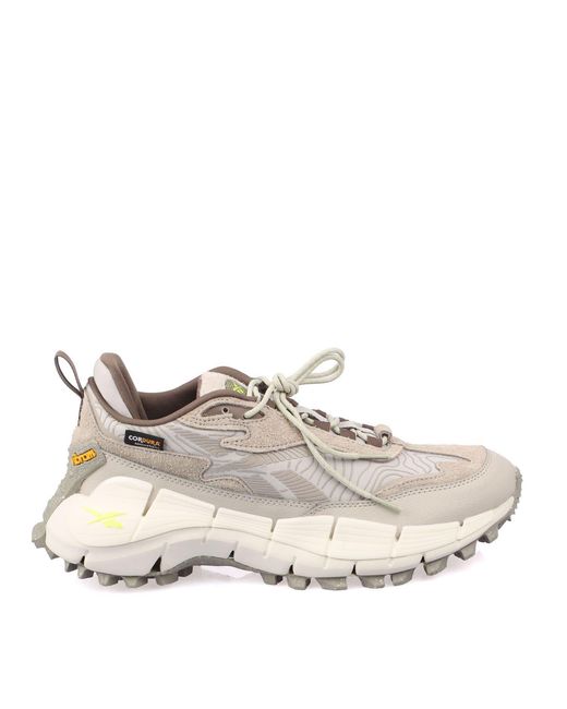 Reebok White Zig Kinetica 2.5 Edge Trainers for men