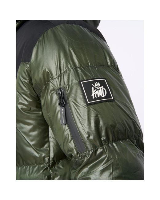 Kings Will Dream Green Ascend Puffer Jacket for men