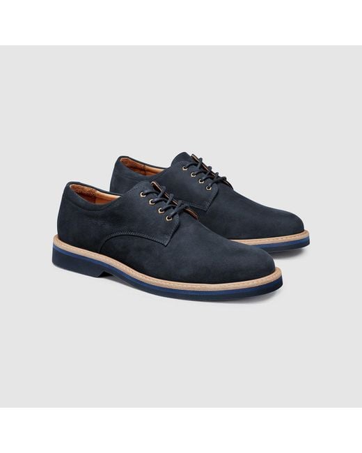 G.H.BASS Blue Pasadena Buck Shoes for men