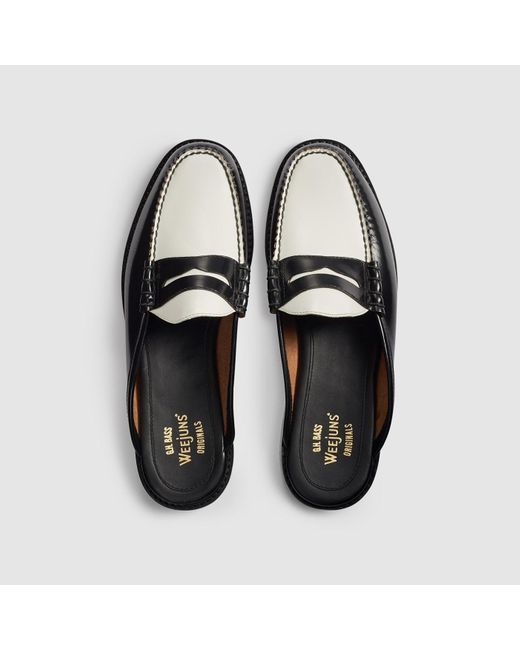 G.H. Bass & Co. Winston Mule Weejuns Shoes in Black for Men | Lyst