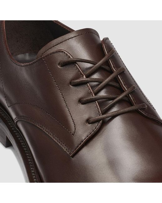 G.H.BASS Brown Franklin Derby for men
