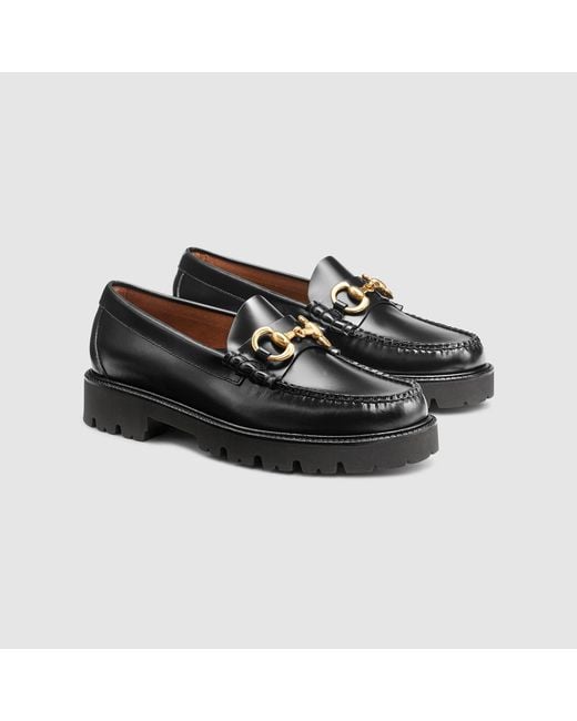 WEejuns Lincoln Moc Liner ブラック US 6 G.H. Bass & Co. Lincoln Super Bit Super Lug Weejuns Loafers in