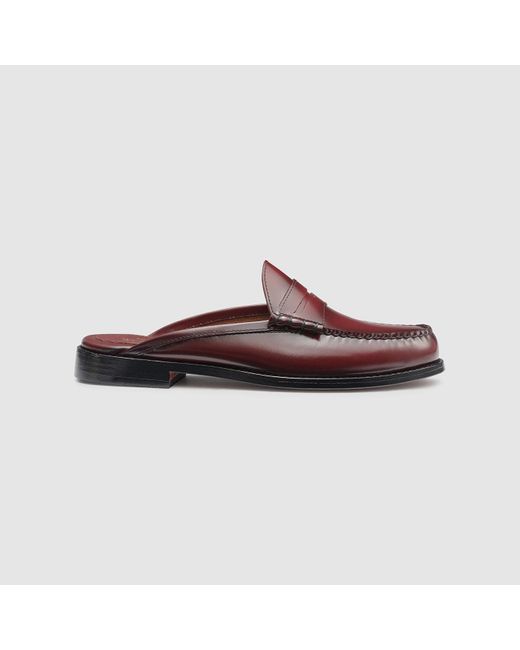 G.H.BASS Red Winston Mule Weejuns Shoes for men