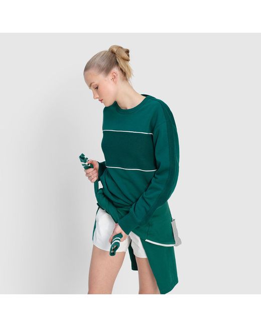 G.H. Bass Co. Elliot Terry Crew Sweatshirt in Green Lyst