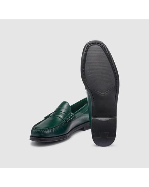G.H.BASS Green Larson Easy Weejuns Loafer Shoes for men