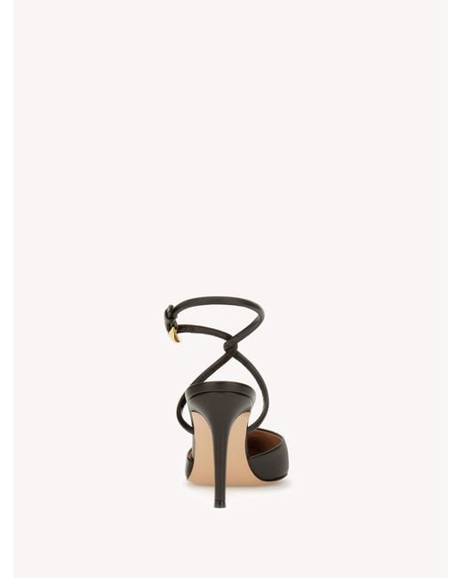 Gianvito Rossi Natural Jungle Mamba Sling, Pumps