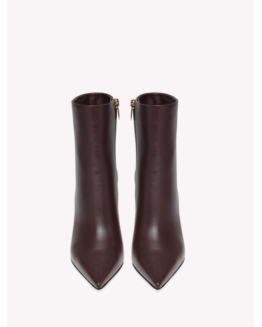 Gianvito Rossi Purple Keinna Bootie, Booties