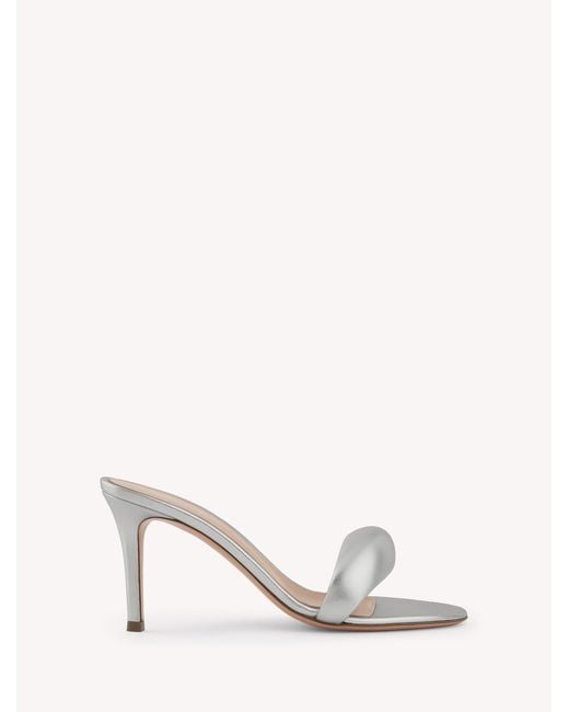 Gianvito Rossi Natural Bijoux Mule 85, Mules